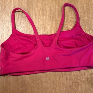 lululemon athletica Vibrant Pink Sports Bra